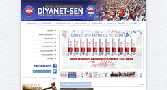 Desktop Screenshot of diyanet-sen.org.tr